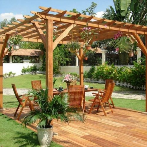 pergolas en bois design