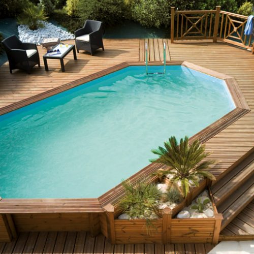 piscine en bois